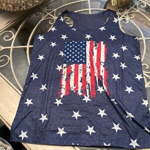 AMERICAN FLAG TOP